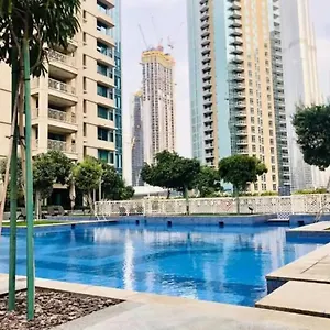 Nasma Luxury - Fancy With Balcony Near Burj Khalifa شقة